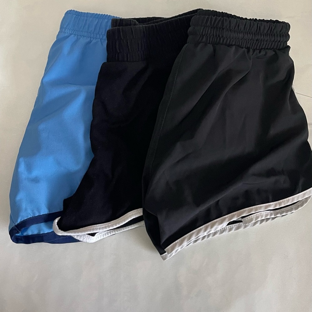 BCG Kids Bottoms - Blue and Black Shorts